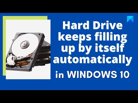 Hard Drive keeps filling up by itself automatically on Windows 11