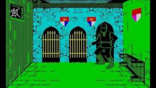 Dragon&#39;s Lair II: Escape from Singe&#39;s Castle Walkthrough, ZX Spectrum