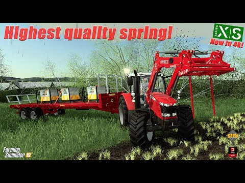 The crops are growing!  | Thornton Farm - We've built a farm!| Farming Simulator 19 on Console