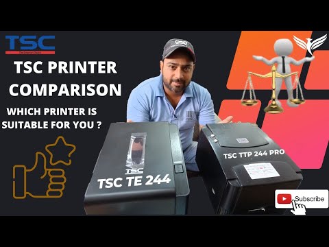 TSC TTP 243 Pro Thermal Transfer Desktop Printer