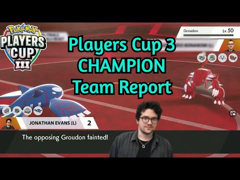 Players Cup 3 CHAMPION Team Report Featuring Jonathan Evans (Ezrael)