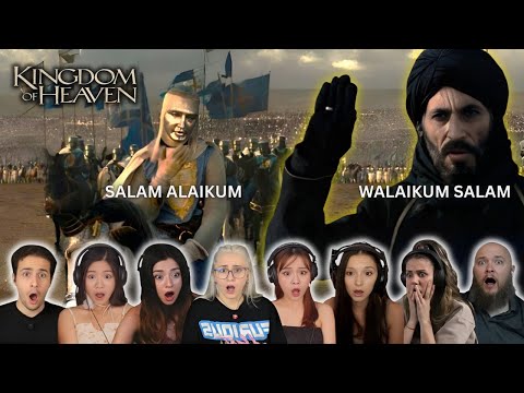 BEST Reaction to ''King Baldwin Meets With Saladin'' in Kingdom of Heaven (2005)