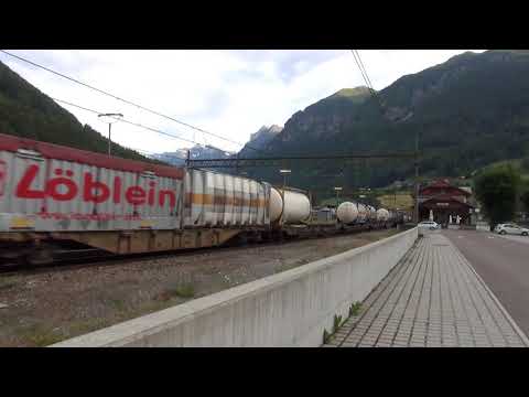 IL SALUTO DELLA DOPPIA DI E.412+E.405 CON TEC A COLLE ISARCO (BZ) GIOV. 5 - 7 - 2018