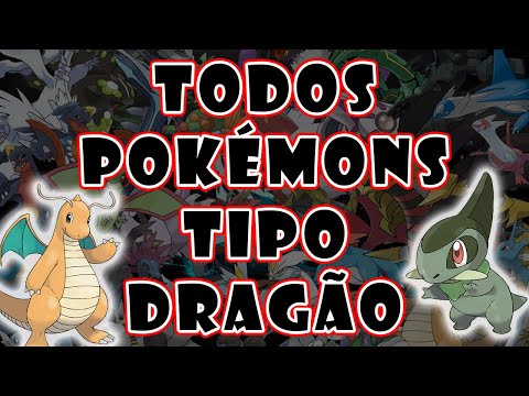Todos os Pokémons tipo dragão