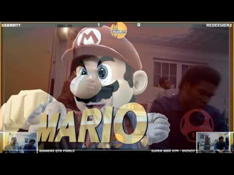WBB #79  Redeemer Z (Mario) vs SSBMatt (Mario)   Winners Qtr Finals   Smash 4 Singles