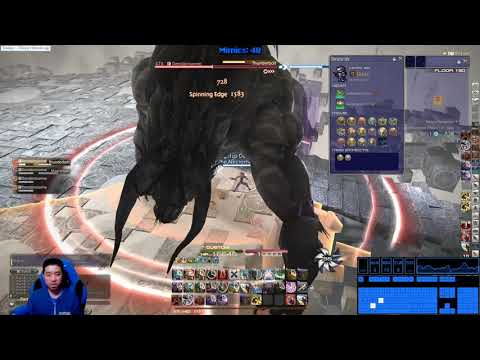 FFXIV PoTD NIN Floor 180 Boss Clear - Solo - Angelus Demonus