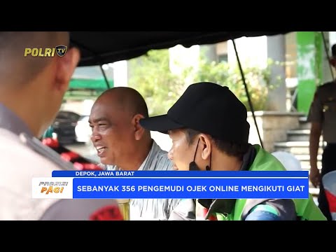 KEGIATAN BAKTI KESEHATAN BIDKESJAS KORBRIMOB BAGI PENGEMUDI OJEK ONLINE