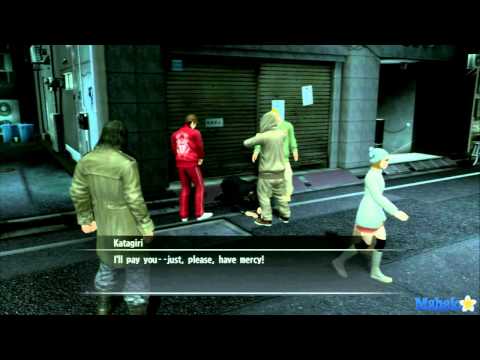 Yakuza 4 Walkthrough-Saejima-Chapter 3-Side Quest-Old Yakuza, New Tricks