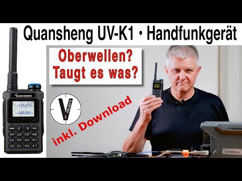 Handfunkgerät Quansheng UV-K1 | Oberwellen | Vorteile Nachteile | inkl. Download | Notfunk