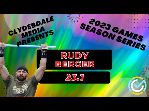 Rudy Berger | 23.1 | 2023 CrossFit Games Series