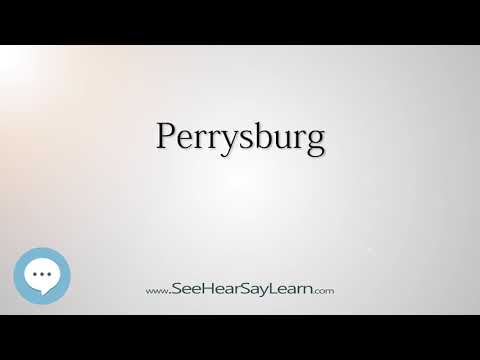 Perrysburg (How to Pronounce Cities of the World)💬⭐🌍✅