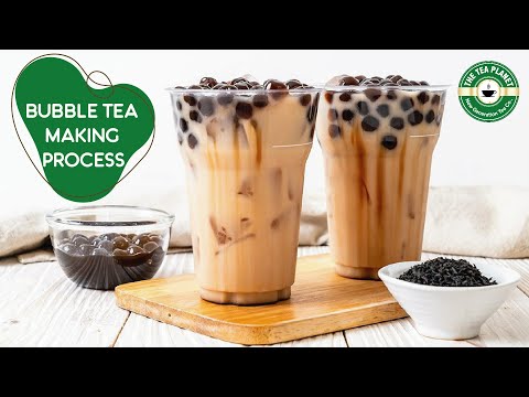 Bubble tea making