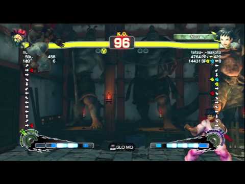 nuruposan [Akuma] Vs tetsu-_-makoto [Makoto] SSF4 AE Japanese Online Ranked Matches - PSN