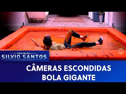 Bola gigante - Giant Ball Prank | Câmeras Escondidas (16/06/19)