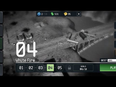 WAR DRONE: MILITARY BATTLE GAME LEVEL 4-White Fire