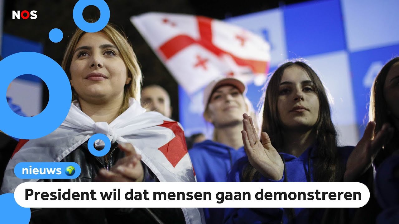 President van Georgië vindt dat verkiezingen oneerlijk zijn verlopen