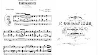 François Benoist (1794-1878): Rentrée de procession (from: Suite n.8)
