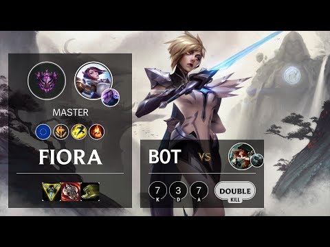 Fiora Bot vs Miss Fortune - EUW Master Patch 10.6