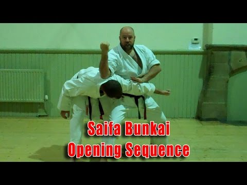 Practical Karate Bunkai: Start of Saifa