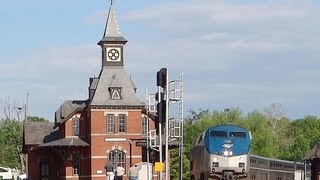 preview picture of video 'Westbound Amtrak Capitol Limited'