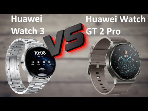 Huawei Watch 3 VS Huawei Watch GT 2 Pro - Smartwatch Comparison