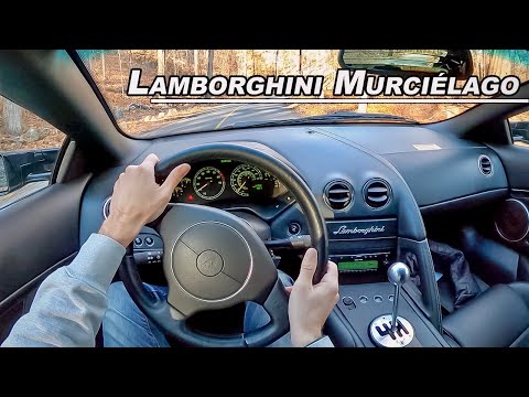 2003 Lamborghini Murcielago - Rare Gated Manual 6 Speed V12 Driven (POV Binaural Audio)