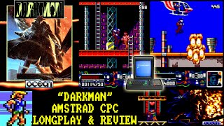 [AMSTRAD CPC] Darkman - Longplay & Review