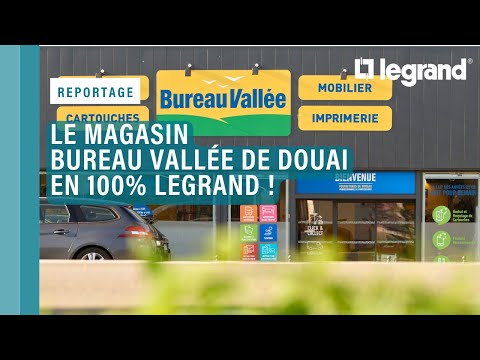 Un équipement électrique 100% Legrand pour le magasin Bureau Vallée de Douai !