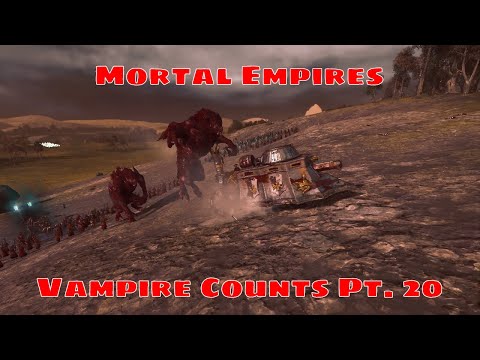 Advancing on Black Crag - Mortal Empires Vampire Counts Campaign Part 20