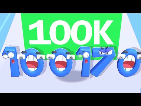 NUMBER MASTER / 2048 MASTER — 100K Break 1,000 Walls (Merge and Run)