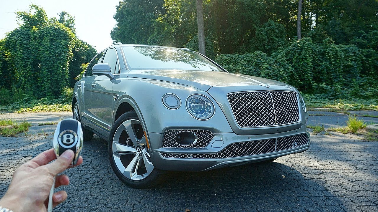 2017 Bentley Bentayga W12: Start Up, Walkaround, Test Drive ...