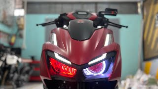 Vario 160 2023 độ bi led Kenzo S500 Pro tại T23Shop Cần Thơ