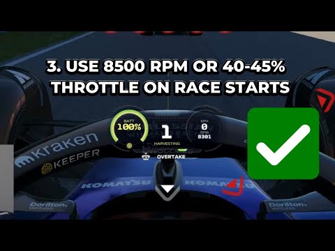 How to get Perfect Race starts on F1 25 ✅