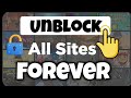 How To Unblock All Websites On A School Chromebook Forever