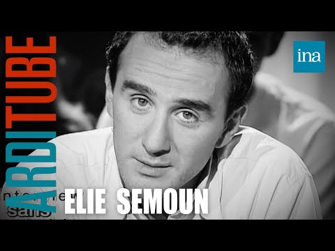 Elie Semoun: Thierry Ardisson's "No Interest" Interview | INA Arditube