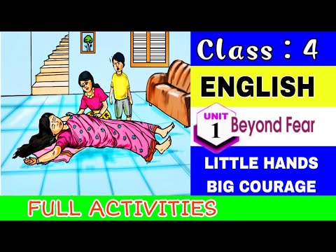 Class 4 English Unit 1 Beyond Fear Full Activities #class4 #class4english