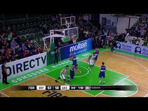 Liga Sudamericana de Básquetbol - Gimnasia (Comodoro) vs. Defensor Sporting (Uruguay)