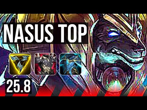 NASUS vs VOLIBEAR (TOP) | 5/0/7 | NA Master | 25.8