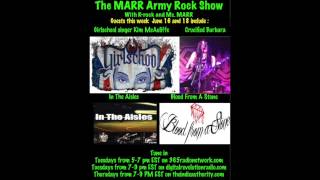 Girlschool - Kim McAuliffe on The MARR Army Rock Show - 6-16-15