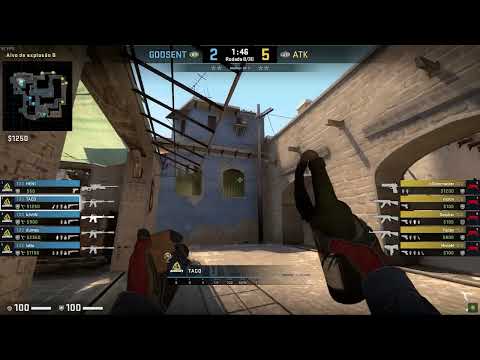 Pov csgo demo TACO (26/18) GODSENT vs ATK - Mirage (ESL Challenger 27/05/2022)