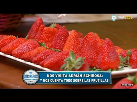 Propiedades de la frutilla con Adrián Schirosa