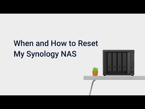 Serveris SYNOLOGY DX517 NAS video