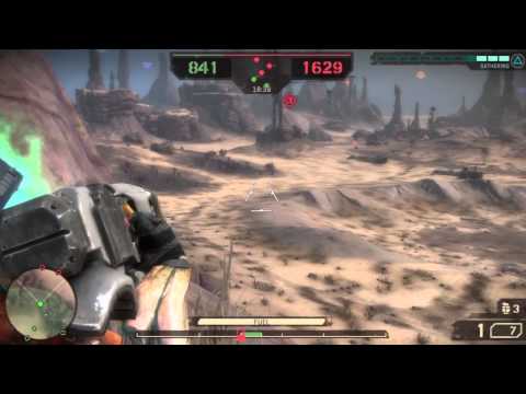 Very First Starhawk Multiplayer Gameplay in Zones