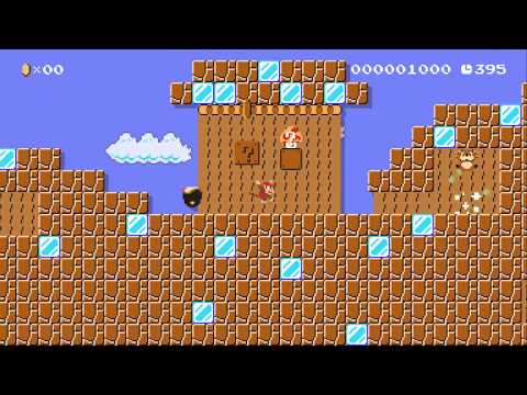 [SDB] 5-2 Slippery Sloperide by CJ - SUPER MARIO MAKER - NO COMMENTARY 1ax