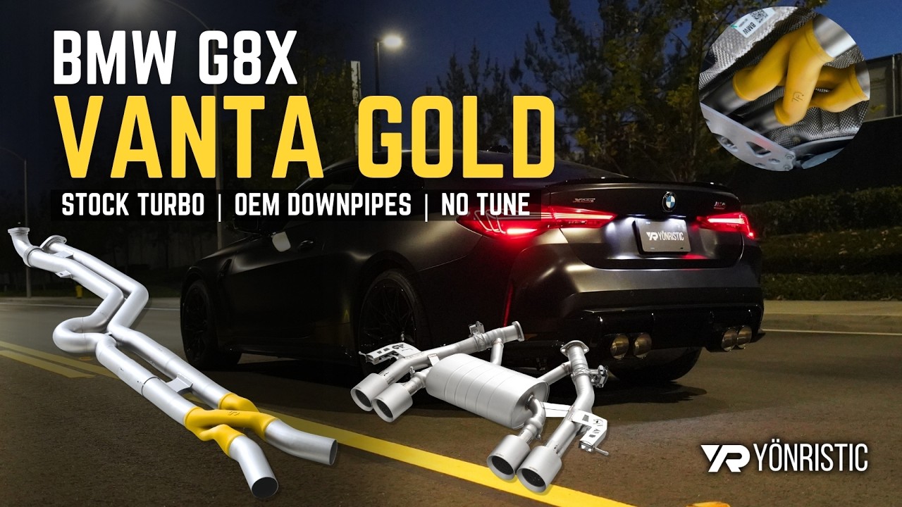 FINALLY! GT3 Sound on a BMW G82 M4? | Yonristic VANTA GOLD Exhaust Review