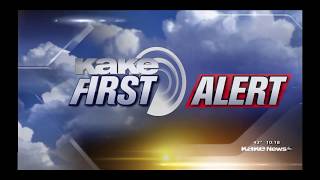 KAKE-10, Wichita, KS, 10 pm newscast weather segment, March 29, 2018