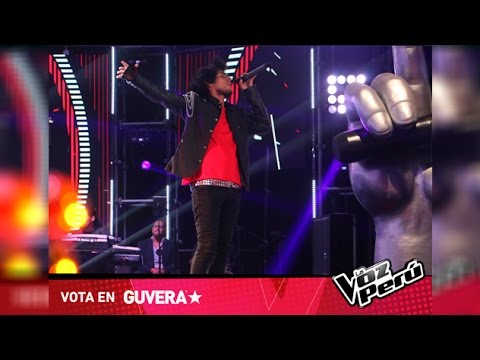 Jefferson Tadeo canta "Chala head chala" | Conciertos en vivo | La Voz Perú 2015