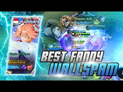BEST FANNY WALLSPAM GAMEPLAY | FANNY SETTING CONTROL 2022 - MOBILE LEGENDS