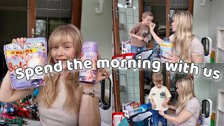 Chit Chatty Spend The Morning With Us | Solo Mum of 2 Vlog