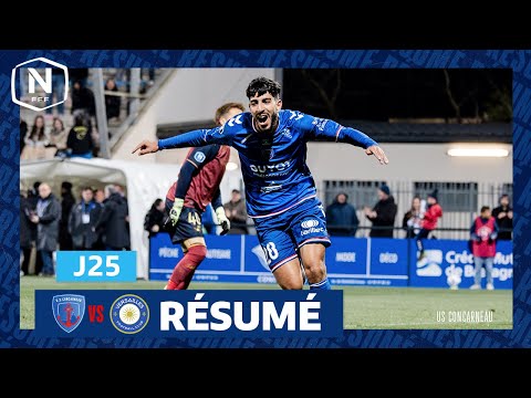J25 I US Concarneau - FC Versailles (4-2), le résumé I National FFF 2024-2025